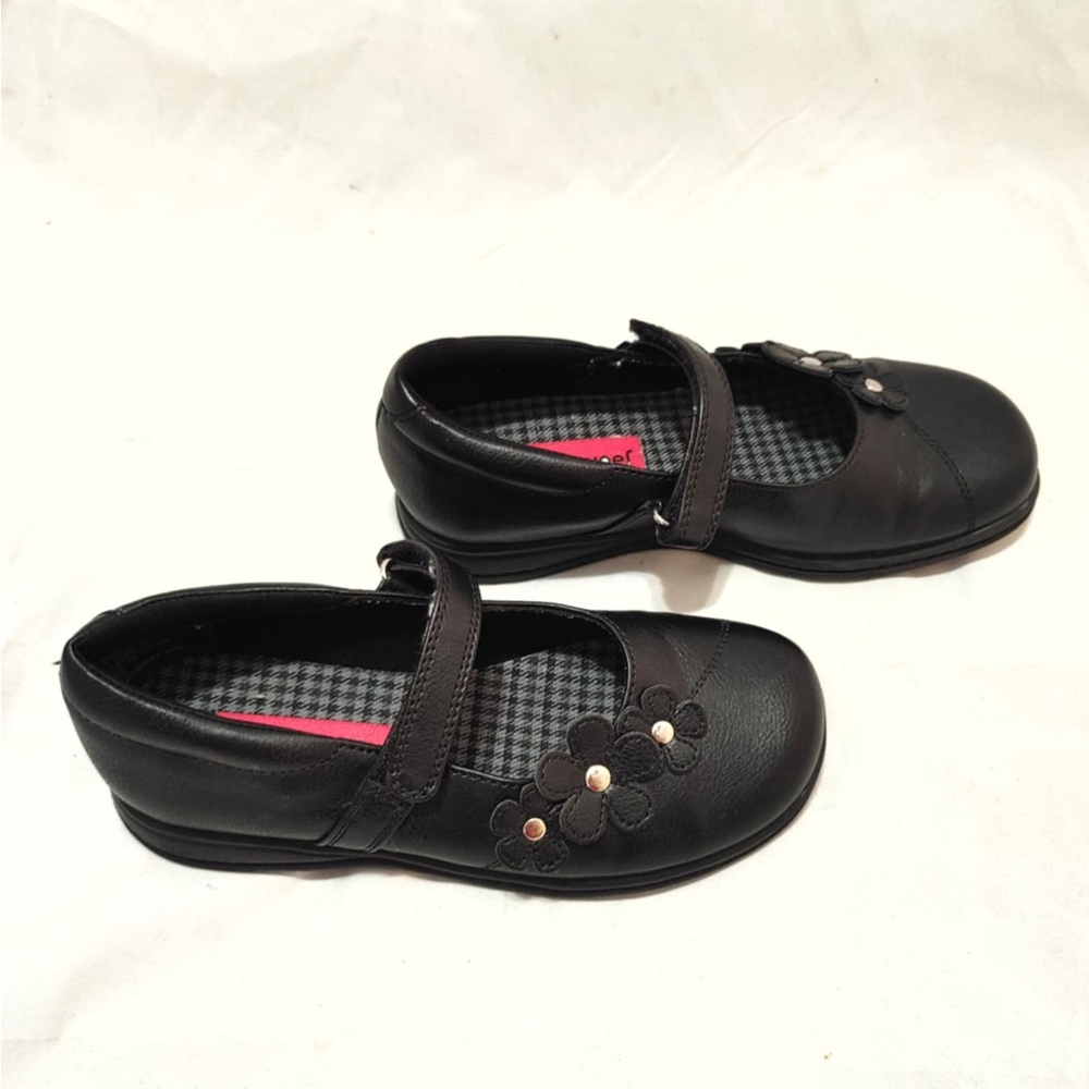 Rachel Shoes Black Floral Dress Shoes